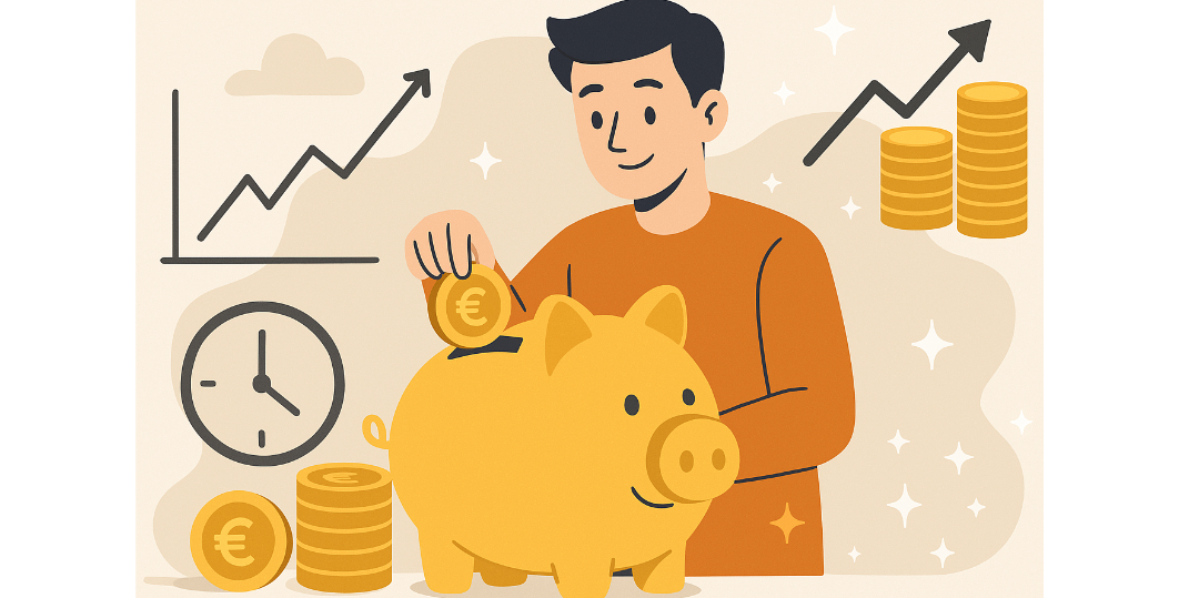 Rappresentazione visiva dell'articolo: 💸POSSO INIZIARE AD INVESTIRE CON POCO? CERTO CHE SI!